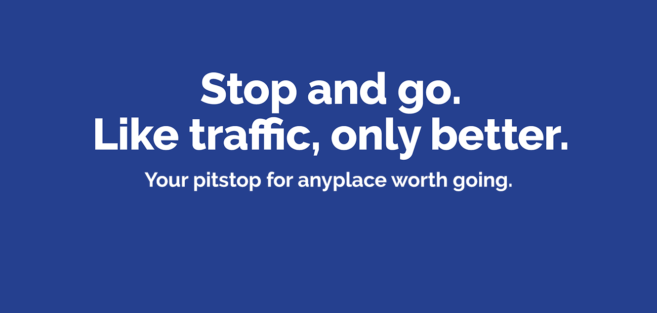 home page banner stop and go